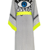 Desert - Tribe Kimono Evil Eye (Neon Yellow)