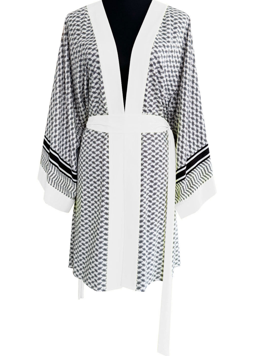 Desert - Tribe Kimono Evil Eye (Off-White)