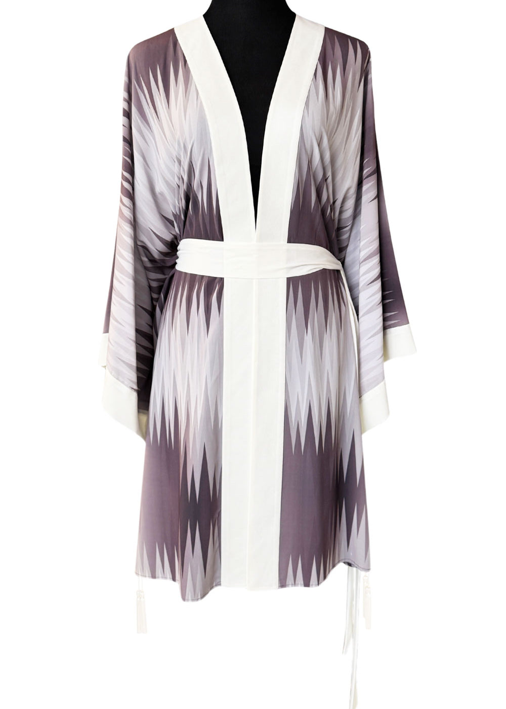 Tribal - Kimono (Off-White) - Midi