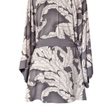 Jungle - Grey Willow Kimono (Grey)