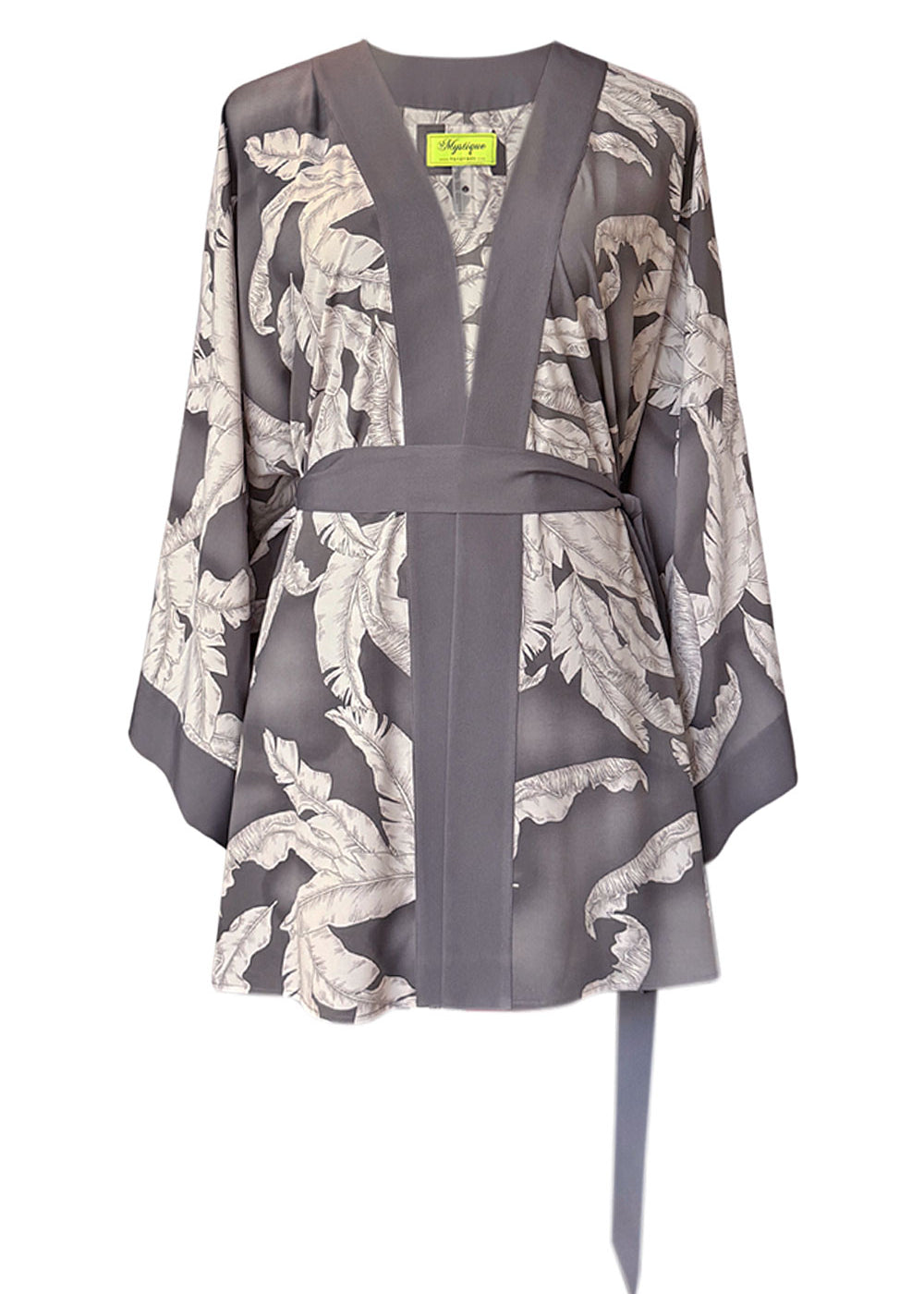 Jungle - Grey Willow Kimono (Grey)