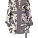 Jungle - Grey Willow Kimono (Grey)
