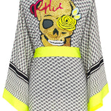 Desert - Tribe Kimono Skull (Neon Yellow)