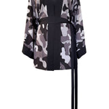 Camo - Kimono (Black) - Short