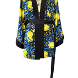 Siciliana - Limone Notte Kimono (Black)