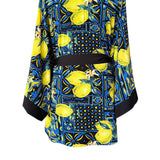 Siciliana - Limone Notte Kimono (Black)