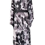 Camo - Kimono (Black) - Long