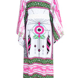 Tulum – Rainbow Magic Kimono (White)