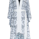 Third Eye Chakra - Grey Kimono (Off-White) - Long