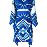 Tribal - Panacea Kimono (Royal Blue) - Midi
