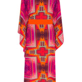 Tribal - Pink Kimono (Neon Orange)