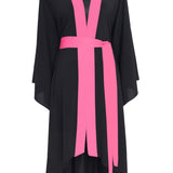 Monochrome - Black Kimono Love (Neon Pink)