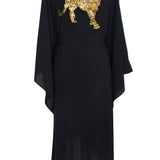 Monochrome - Black Kimono Panther (Black)