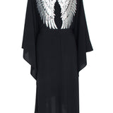 Monochrome - Black Kimono Wings (Black)