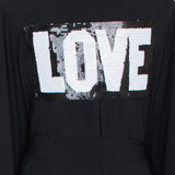 Monochrome - Black Kimono Love (Black)