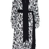 Tulum – Feathers Kimono Evil Eye (Black)