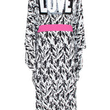 Tulum – Feathers Kimono Love (Neon Pink)