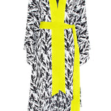 Tulum – Feathers Kimono (Neon Yellow)