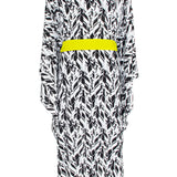 Tulum – Feathers Kimono (Neon Yellow)