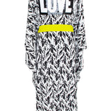 Tulum – Feathers Kimono Love (Neon Yellow)