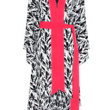 Tulum – Feathers Kimono Love (Neon Coral)