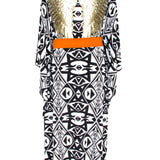 Tulum – Tribal Kimono Wings (Neon Orange)