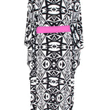 Tulum – Tribal Kimono (Neon Pink)