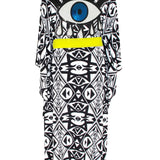Tulum – Tribal Kimono Evil Eye (Neon Yellow)