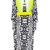 Tulum – Tribal Kimono Wings (Neon Yellow)