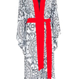 Tulum - Moon Kimono (Red) - Long