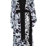 Tropics - Night Garden Kimono (Black)
