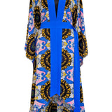 Siciliana - Dalia Kimono (Royal Blue)