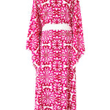Siciliana - Fuchsia Flow Kimono (Off-White)