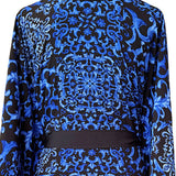 Siciliana - Nero Blu Kimono (Black)