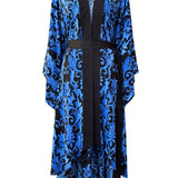 Siciliana - Barocco Azzurro Kimono (Black)