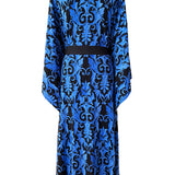 Siciliana - Barocco Azzurro Kimono (Black)