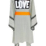Desert - Tribe Kimono Love (Neon Orange)