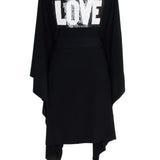 Monochrome - Black Kimono Love (Black)