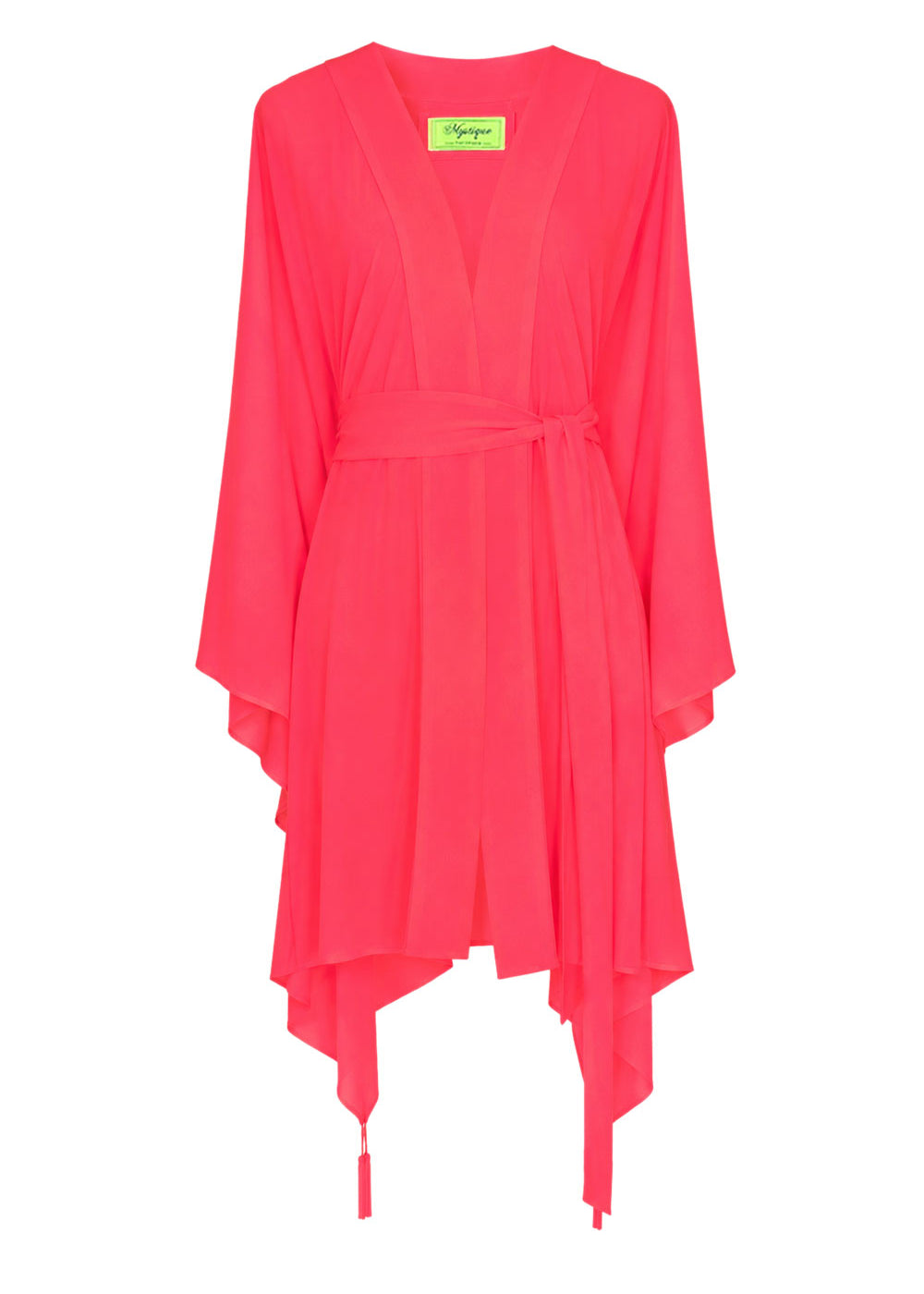 Monochrome - Raspberry Kimono