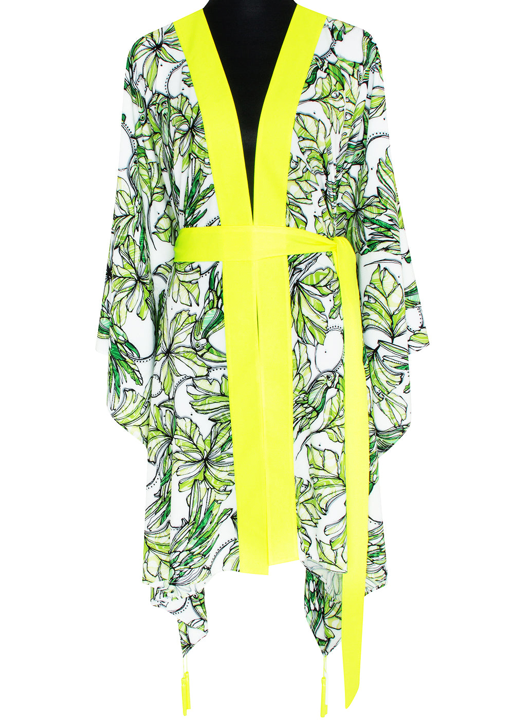 Spring Summer - Limazonia Kimono (Neon Yellow)