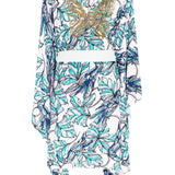 Spring Summer - Bluzonia Kimono Butterfly (Off-White)