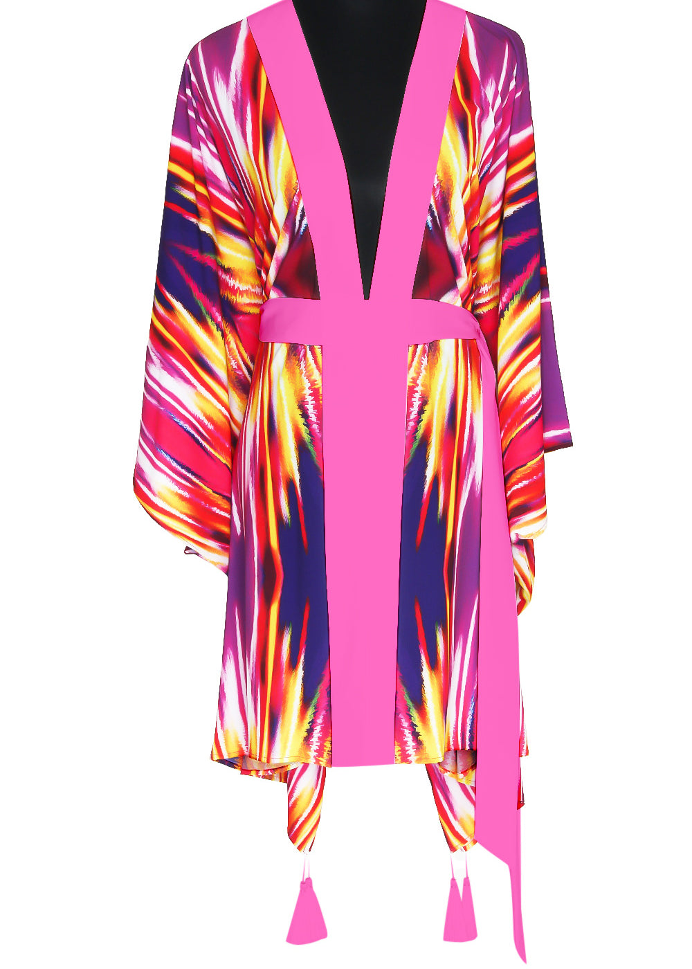 Cruise - Blaze Kimono (Neon Pink) - Midi