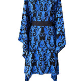 Siciliana - Barocco Azzurro Kimono (Black)