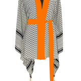 Desert - Tribe Kimono Evil Eye (Neon Orange)