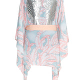 Jungle - Lazur Willow Kimono Wings (Peach)