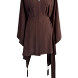 Monochrome - Chocolate Kimono (Chocolate)