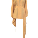 Monochrome - Beige Kimono (Beige)
