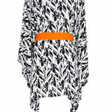 Tulum – Feathers Kimono (Neon Orange)