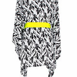 Tulum – Feathers Kimono (Neon Yellow)