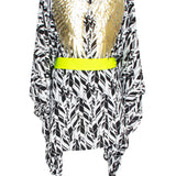 Tulum – Feathers Kimono Wings (Neon Yellow)